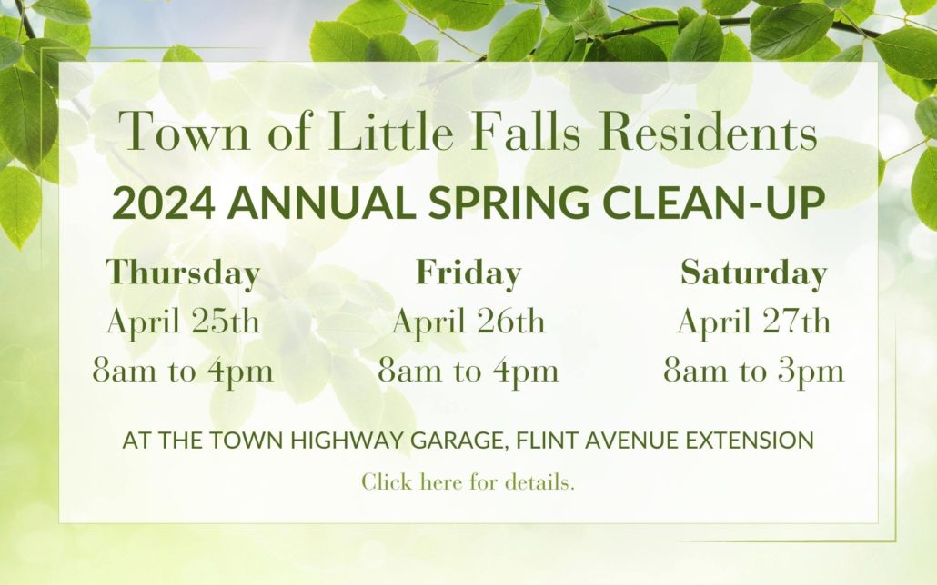 Town of Little Falls 2024 Annual Clean-up